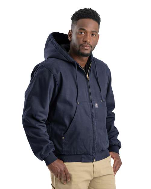 Men's Heartland Washed Cotton Duck Hooded Jacket