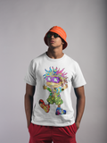 90s Nostalgia Mashup Graphic T-Shirt